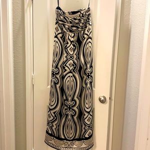 White House black market strapless dress size 10